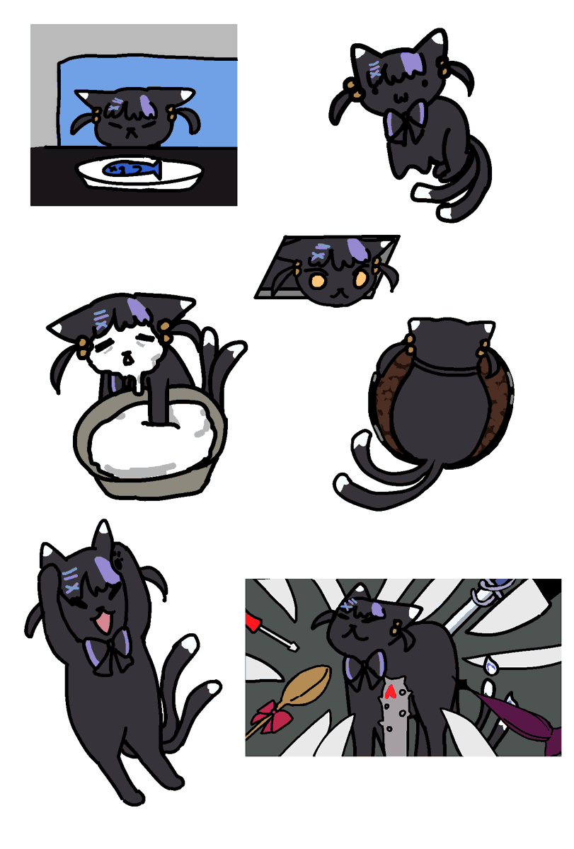 BibiBiscuitCh's tweet image. ANYA NYABYSS MEME SHEET DONE!!
I drew many many anyas today : D Looking forward to your debut tomorrow!! 💜
#anyarts