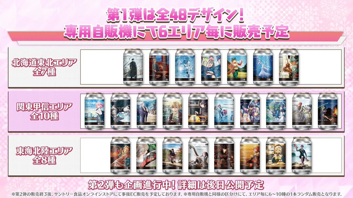 TAG LIVE LABEL オクトラ0 アクキー ロンド, サザントスセット TAG LIVE LABEL、オリジナルラベル缶を提供するサントリーのサービスと