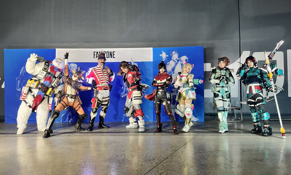 レジェンド集結⸜(*ˊᗜˋ*)⸝
#ALGSSapporo 
#ALGS札幌
#ApexLegends 
#ALGS