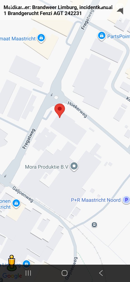 Inzet Brandweer bij Brandgerucht in Maastricht