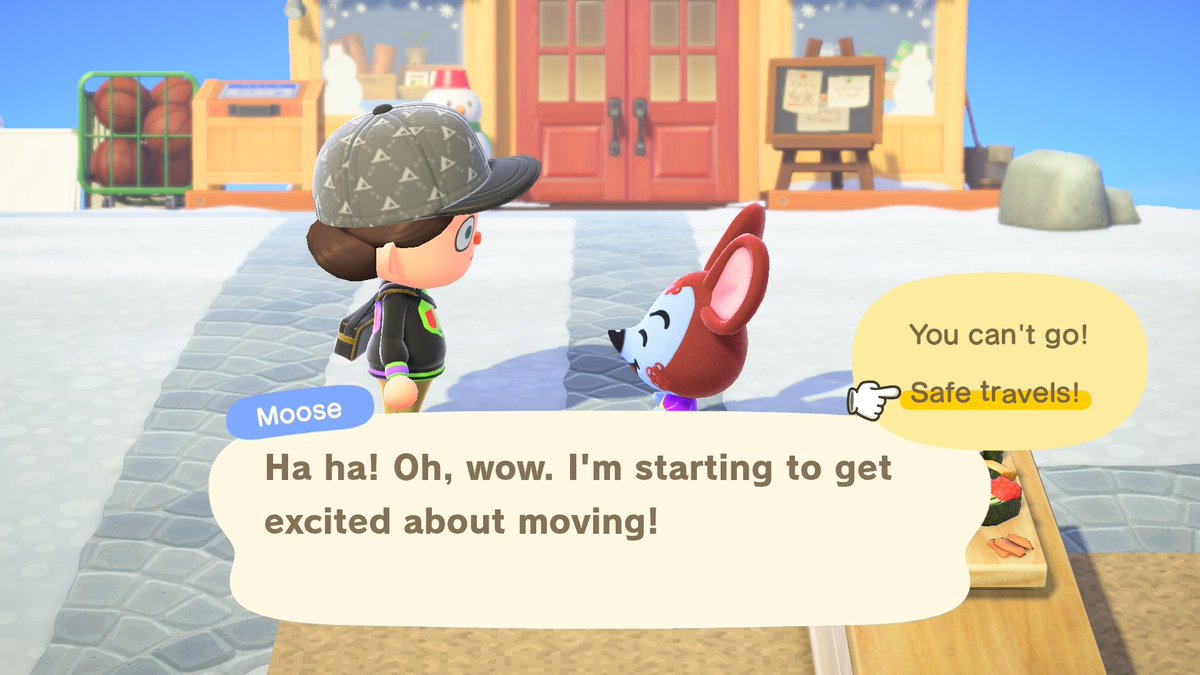 HAHA MOOSE 
GET 
OFF
MY
ISLAND