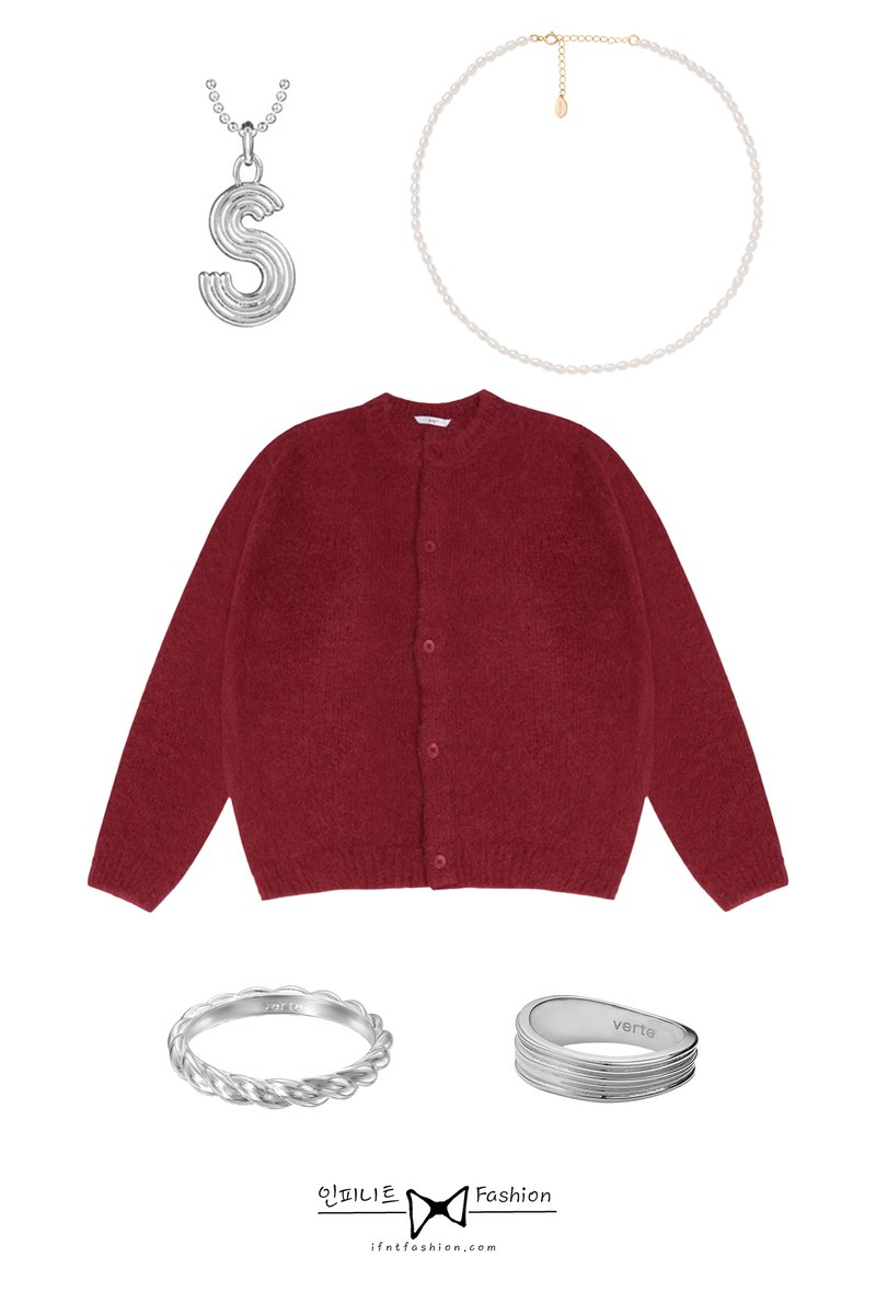 [ SUNGYEOL ]
☆ STU Mohair Cardigan - $182
☆ Verte Moi Initial Necklace - $137
☆ Verte Fresh-water Pearl Necklace - $87
☆ Verte Epais Bout Ring - $77
☆ Verte Fin Conto Ring - $94
tumblr.com/ifntfashion/80…