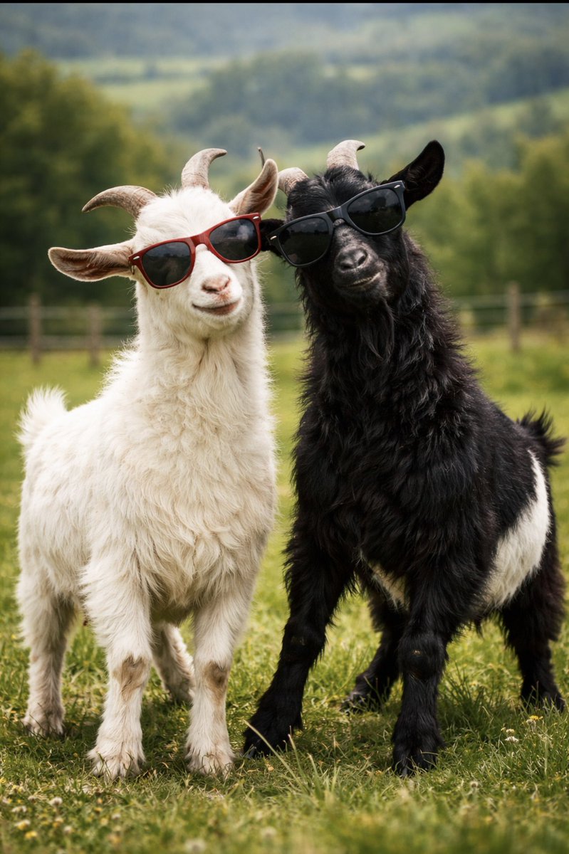 नाचते बकरे! स्टाइल मारते बकरे! #Bakre #Goat