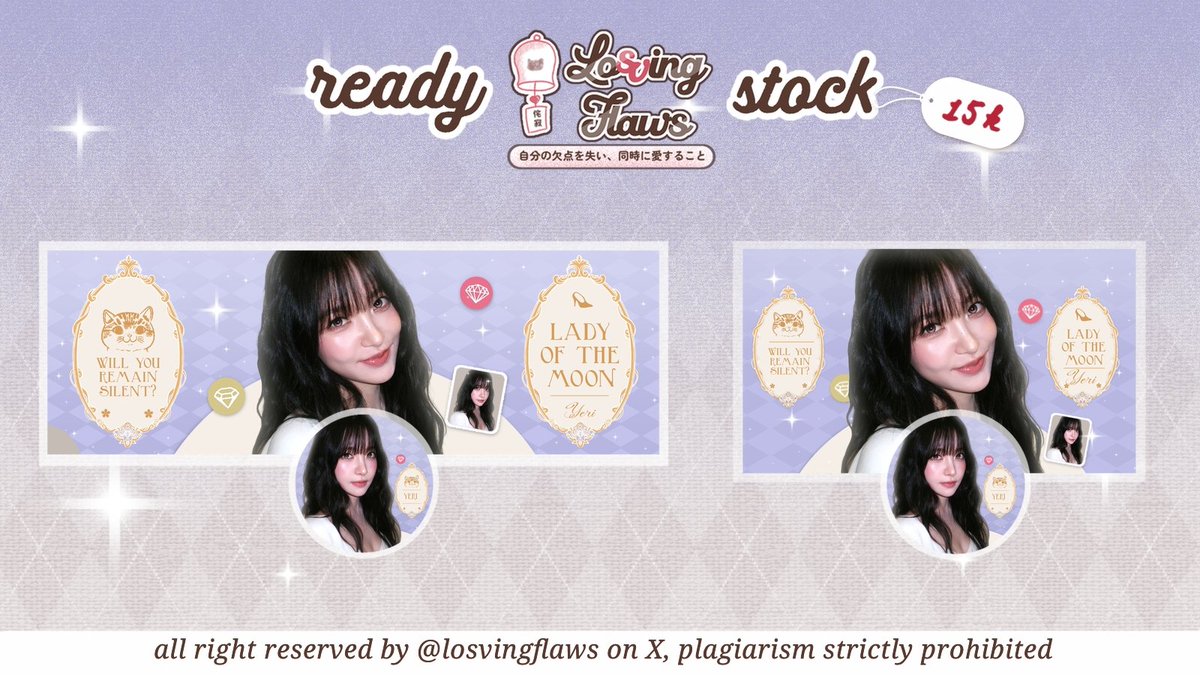 losvingflaws's tweet image. help rt / repost? thank you so much💝

elody ada layout x &amp;amp; wabis ready stock dengan muse karina, yeri, haum, go younjung. bundle dua layout cuma 15k aja ⭐___⭐ untuk info lengkapnya bisa cek ALT ya 💬

just in case dm masi eror bisa ke tele / wa di bio___&amp;lt;

#zonauang