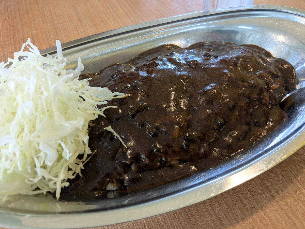 昼はゴーゴーカレー（辛口）と格闘した