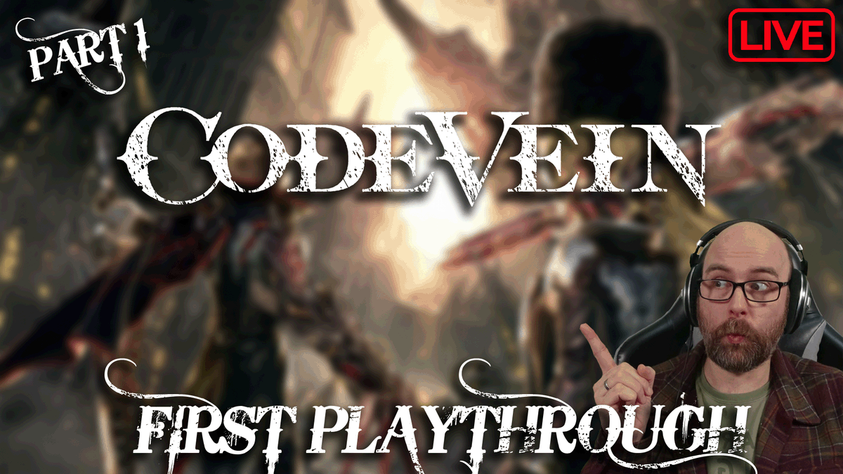 libralonix's tweet image. After months of Dark Souls Perma-deathless runs its time for a lil brain refresh!

So with that in mind today I will be kicking off my #firstplaythrough of none other than #CodeVein 

Join me live to find out how this souls vet gets on with Anime-Souls!!

👾NOW LIVE👾