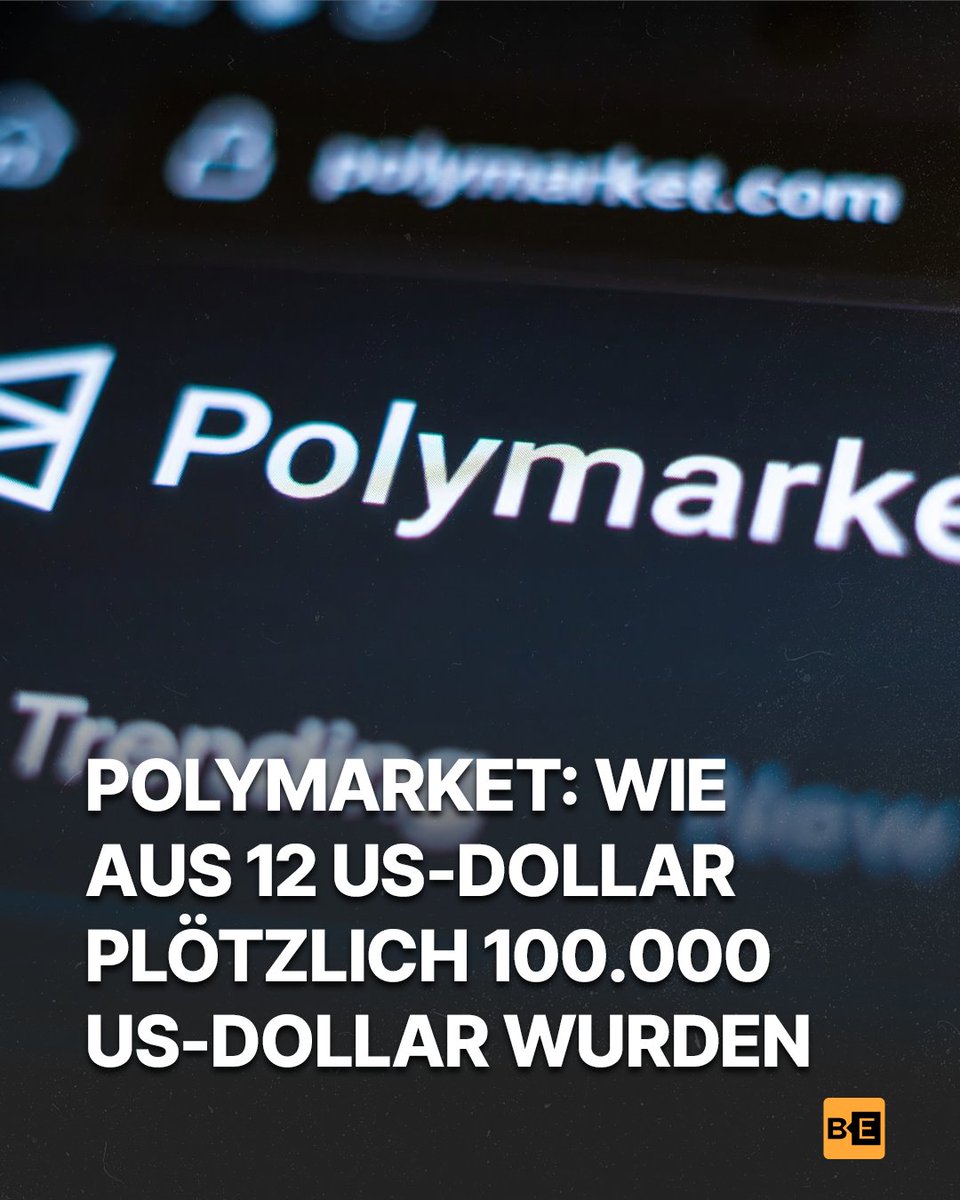 🎯 Trader erklärt Strategie 📊 Von 12 auf 100.000 US-Dollar – mit Bitcoin-Wetten  auf Polymarket. Ein Trader hat es geschafft, einen Einsatz von gerade  einmal 12 US-Dollar auf über 100.000 US-Dollar zu