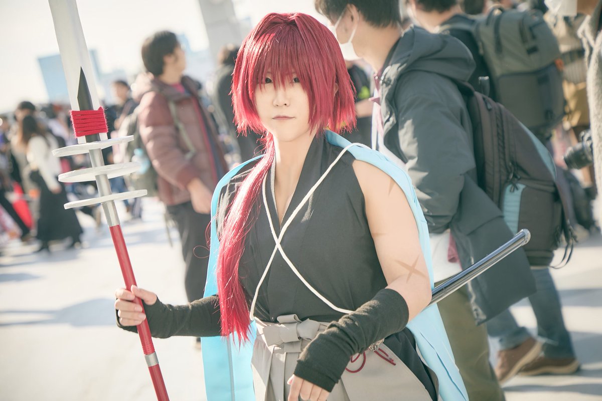 FGO Fate/Grand Order 原田佐之助　コスプレ　衣装 コスプレ Fate/Grand Order 原田左之助 / 浅葱の羽織袴 Photo:@scm_aya