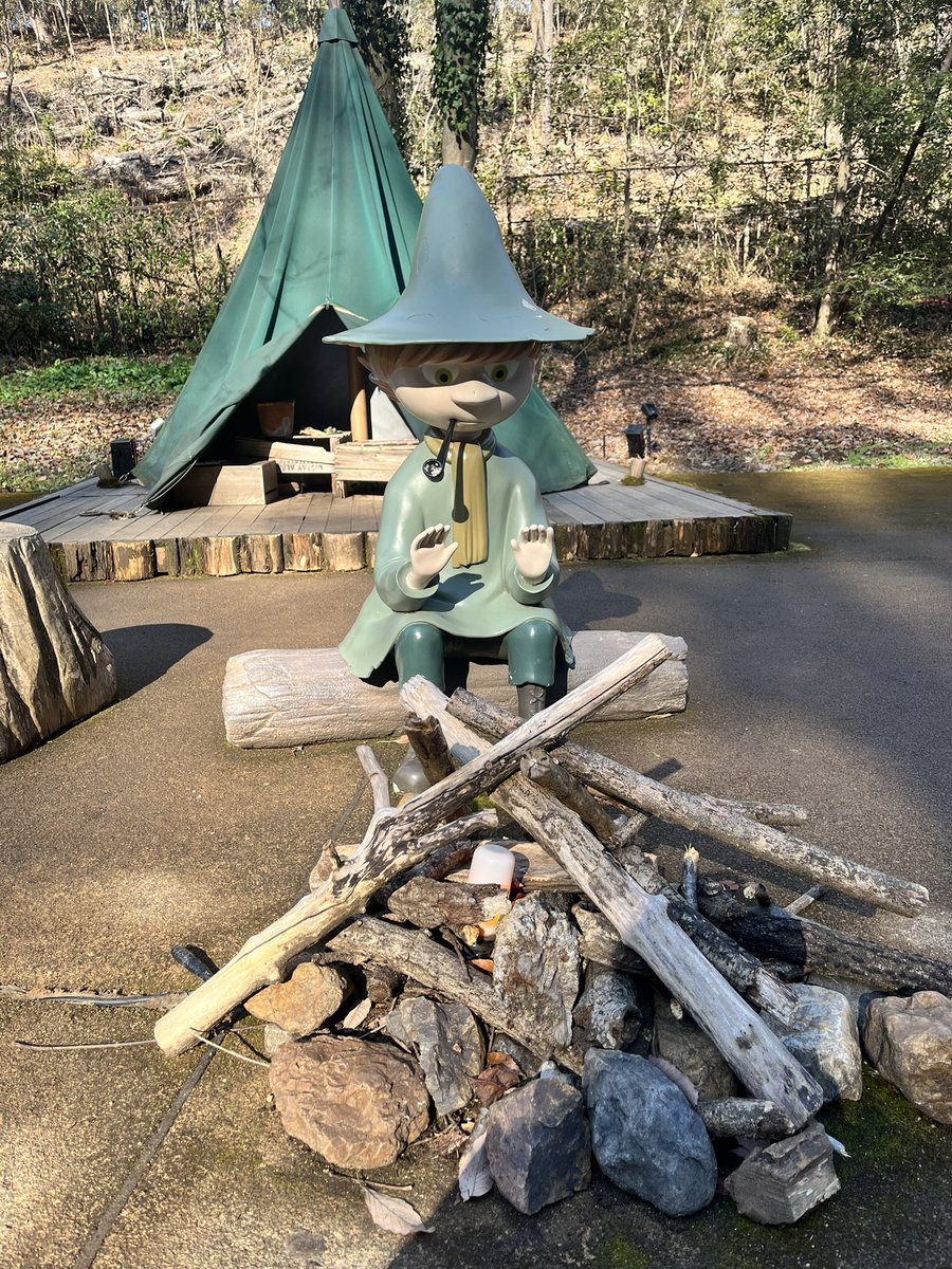 いつでも素敵なあの方に
会いに行ってきました

元気そうでなによりでした
 #ムーミンバレーパーク