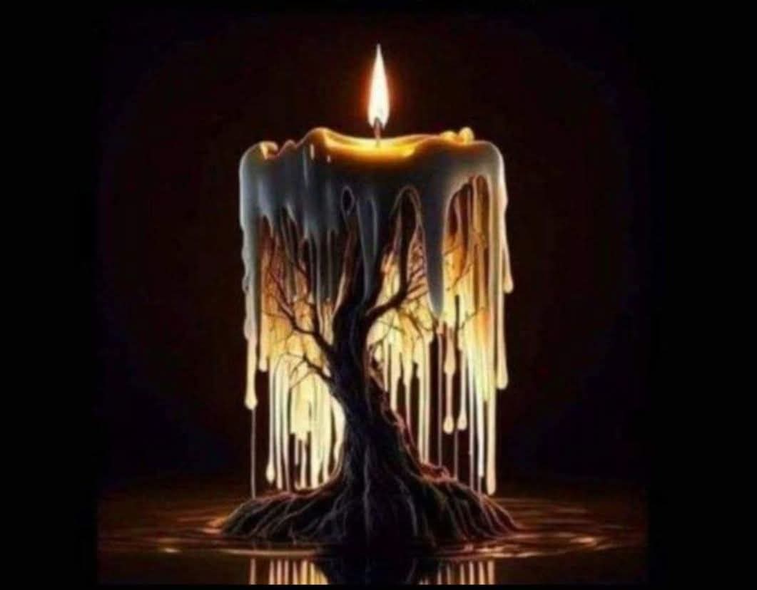 RehanaTabasum1's tweet photo. ایک دھاگے کی لاج رکھنے کو 
موم کا روم روم جلتا ہے۔۔۔۔۔۔ 🖤🥀 https://t.co/CeftnjVSC6