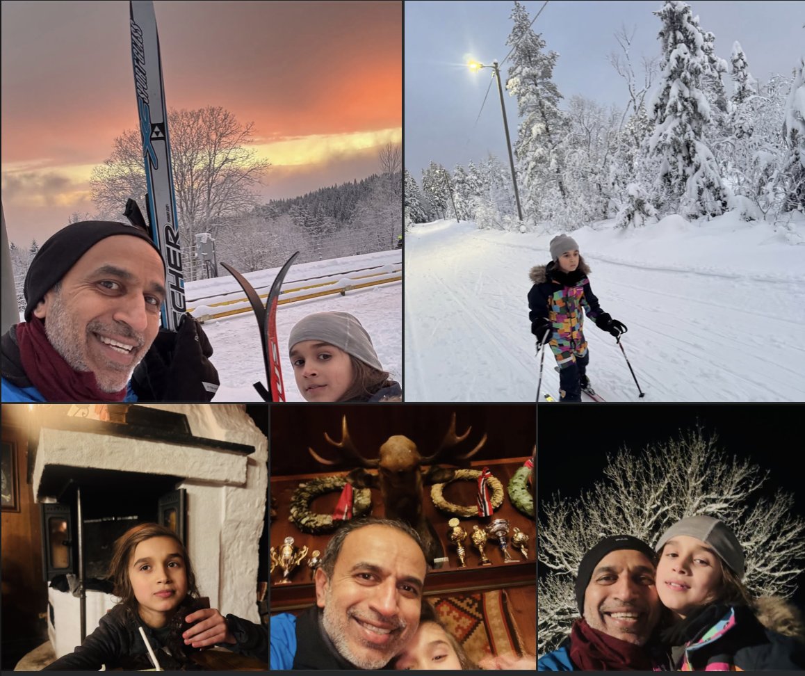 So proud of my 8-year old son to have done a long cross-country ski trip with me after a full day at school without complaining ... too much!   

Soon, the father will be left behind in the powder as the prodigal son powers ahead!!! #winterwonderland #Oslo #Norway #NordicLife