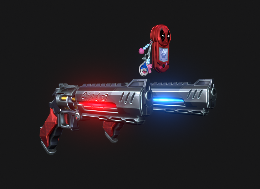 Deadpool - Marvel Rivals 

Let's go, 10 Hearts, and I'll upload it now so you can download it. #MarvelRivals #Deadpool 

🔥 Blender 5.0+
🔥 Animation Compatible
🔥 Fixed Textures 
🔥 Colored Basic Bones
🔥 Custom Glow