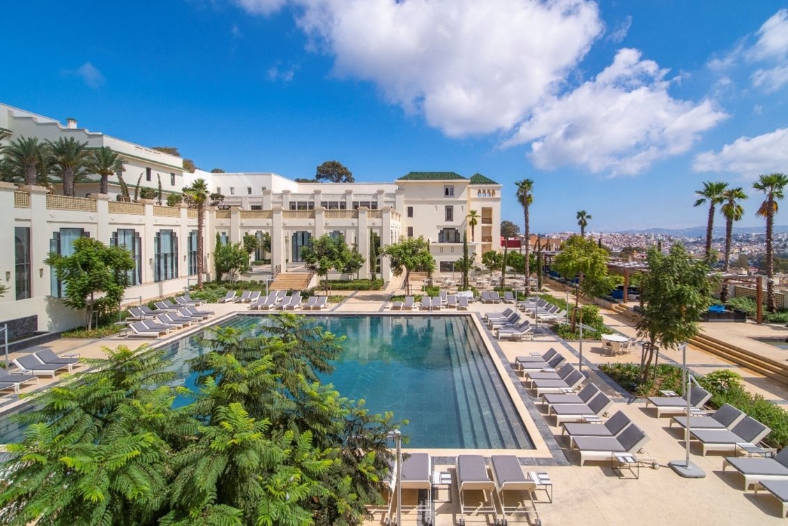 arbaimohamed's tweet photo. The hotel that was allocated to the Senegalese national team throughout the Africa Cup of Nations in Morocco, I remember the AFCON tournament in Cameroon where the Egyptian national team and another team shared a single hotel even washing their own clothes was done by the players https://t.co/0LxjzrPcOS