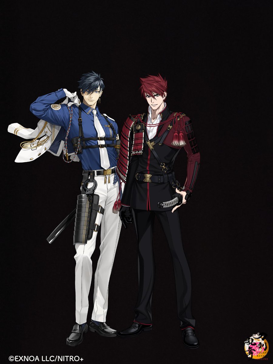 青と赤も良いな…二筋樋さんと大包平でバディ組んでくれませんかね…