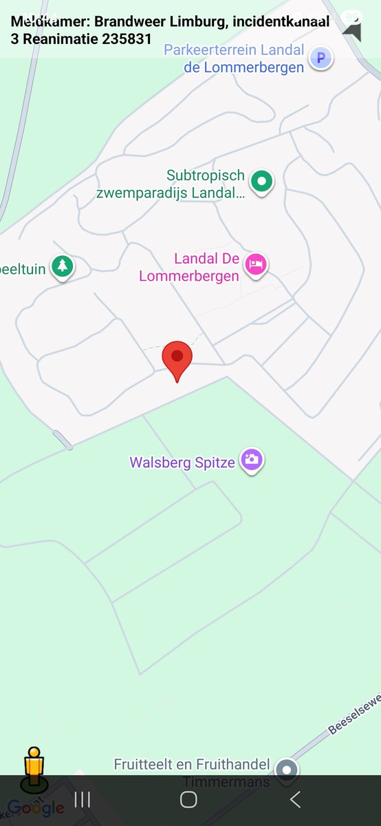 Reanimatie incident met zeer hoge spoed