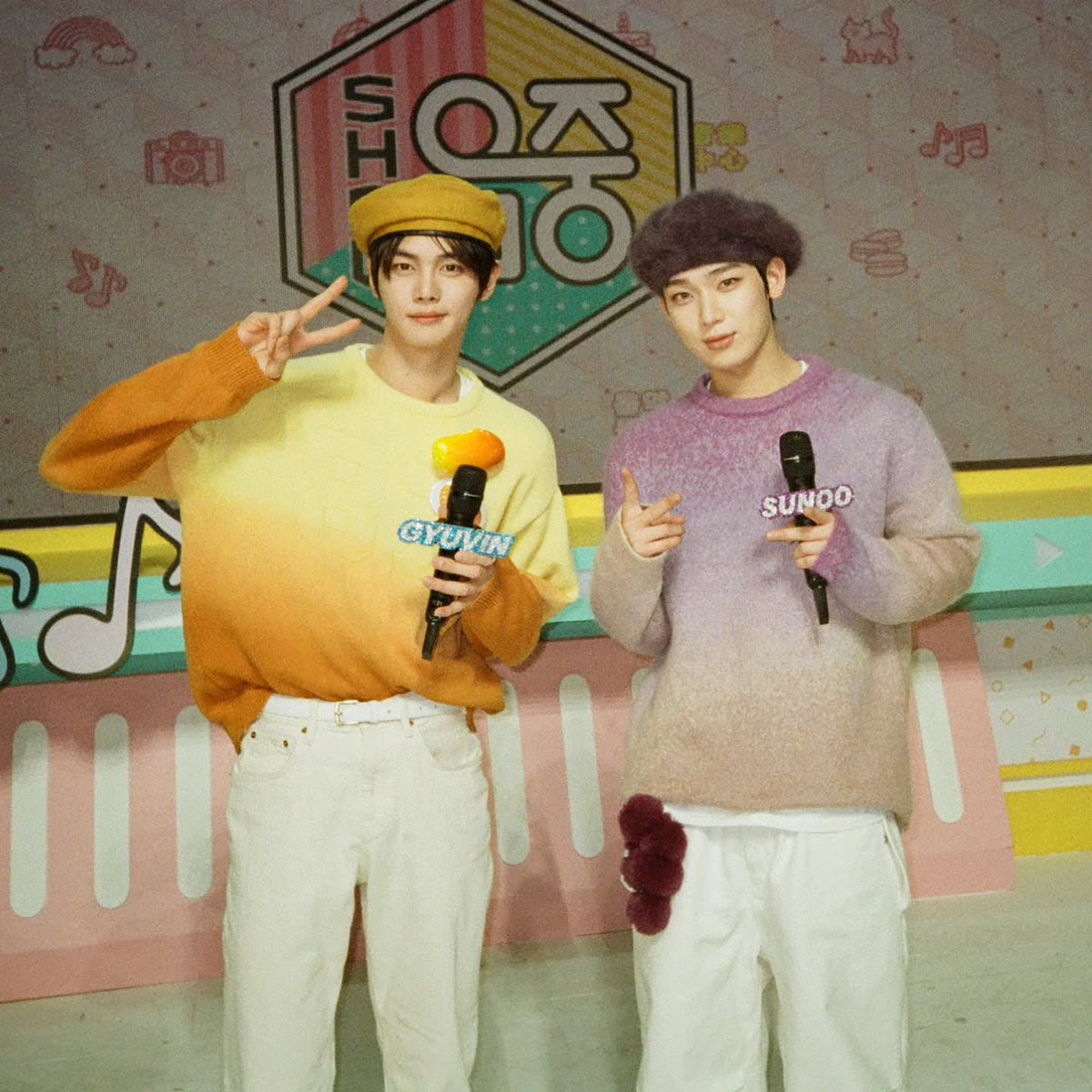 3_c1over's tweet image. 음중 FD님 인스타에 규빈이 🩵