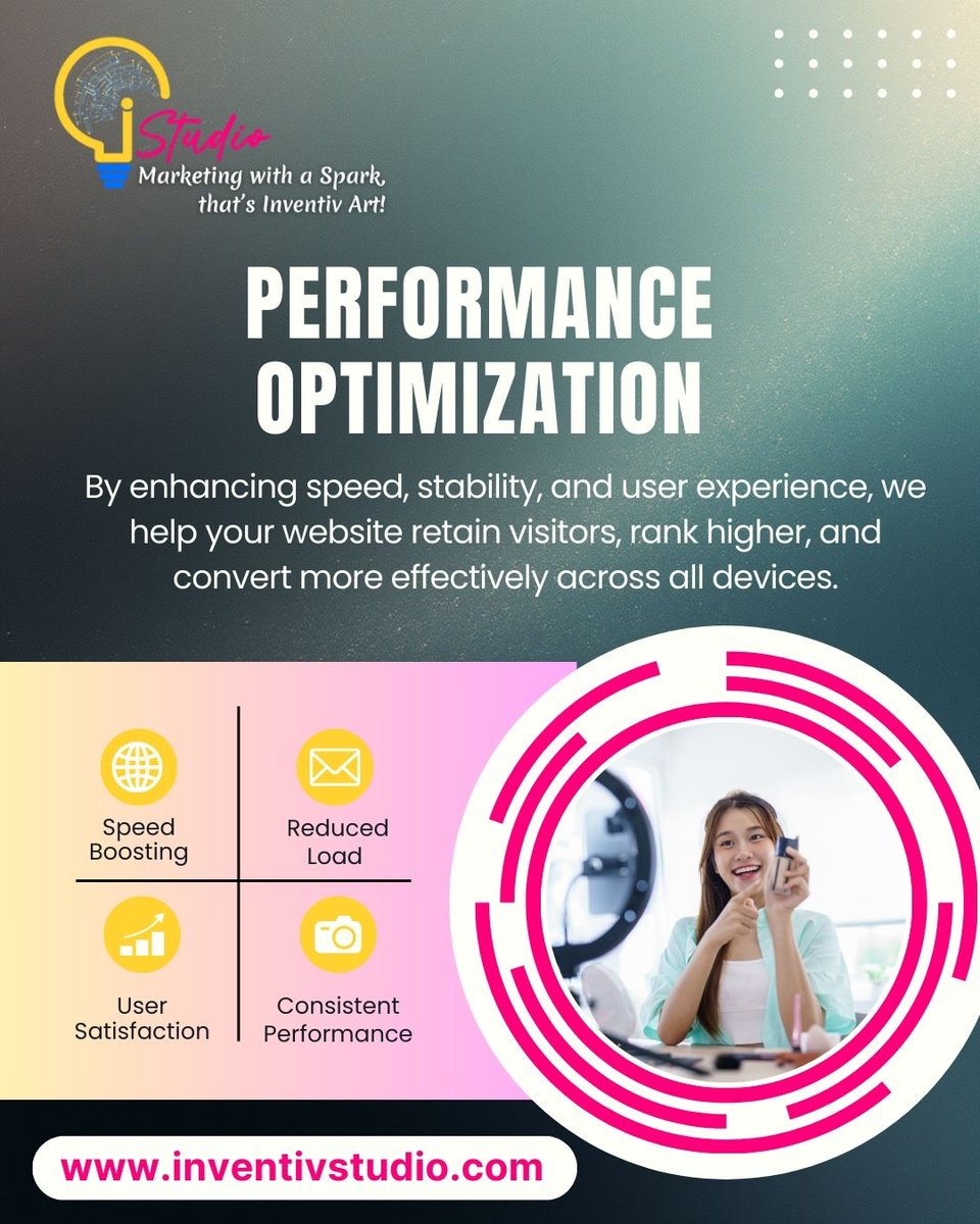 InventivTechno's tweet photo. ⚡Performance Optimization that drives real results
From faster load times to smoother user experiences, we optimize your website to retain visitors, rank higher, and convert better across all devices.
#PerformanceOptimization #WebsiteSpeed #UXDesign #WebPerformance #SpeedMatters https://t.co/VI19ZyqCYa