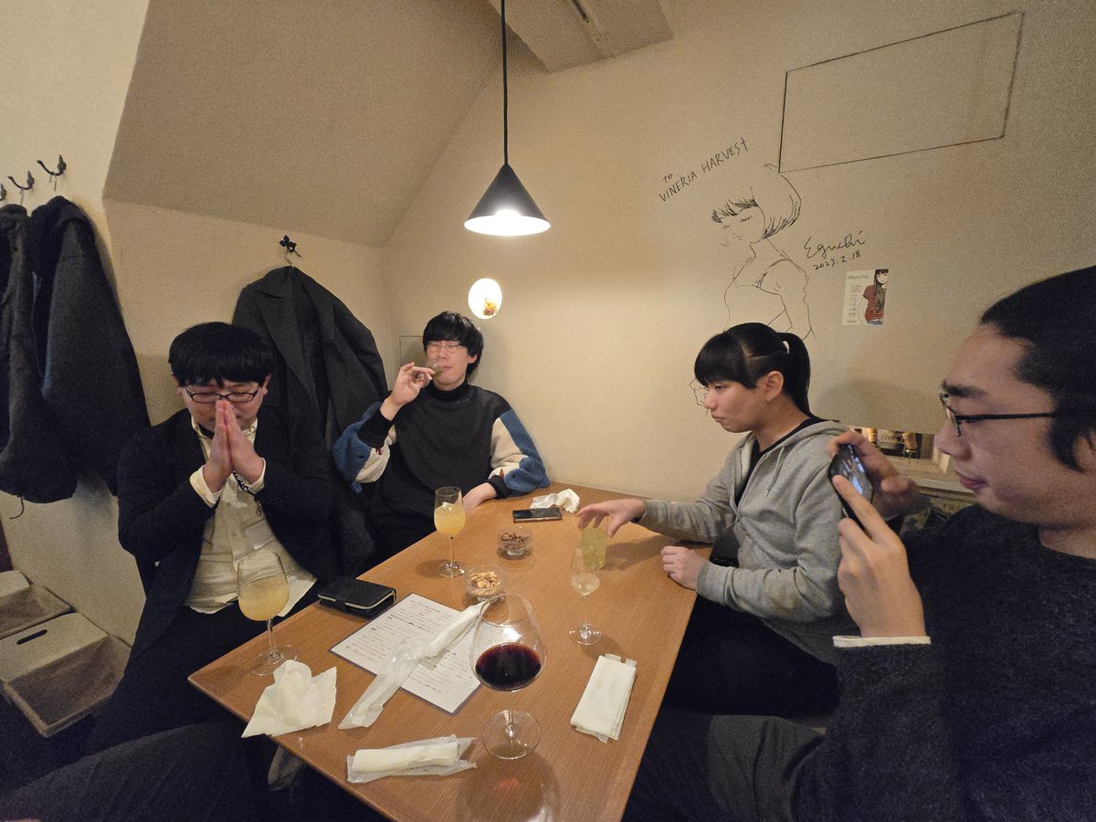 nicozetsche's tweet photo. 楽しい飲み会でした！ https://t.co/bQvKP9yUgG
