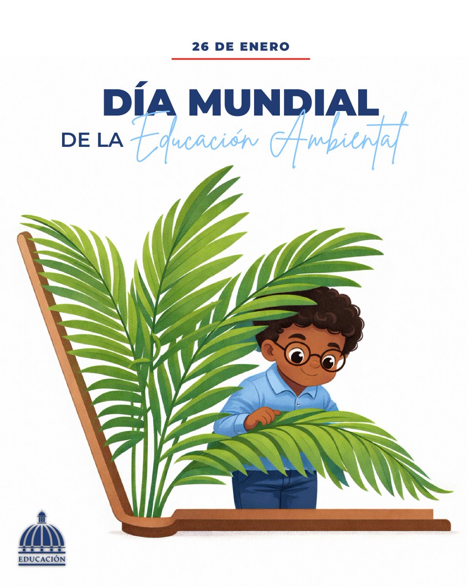 En el Día Mundial de la Educación Ambiental, recordamos que cuidar nuestro planeta comienza con conocimiento y acción. 🌱🌍

Nuestras escuelas promueven la educación ambiental a través de huertos escolares, proyectos de reciclaje, siembra y ahorro de energía, formando estudiantes
