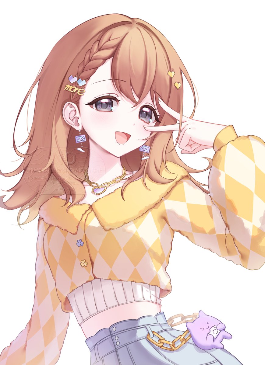 prsk_FA #花里みのり 🧡💛