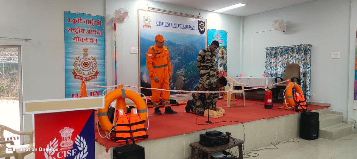 14NDRF's tweet image. 14 NDRF conducted a Community Awareness Programme at CISF Camp , Kol Dam, Distt. - Mandi(H.P.) on 17.01.26
Beneficiaries: 34 CISF personnel