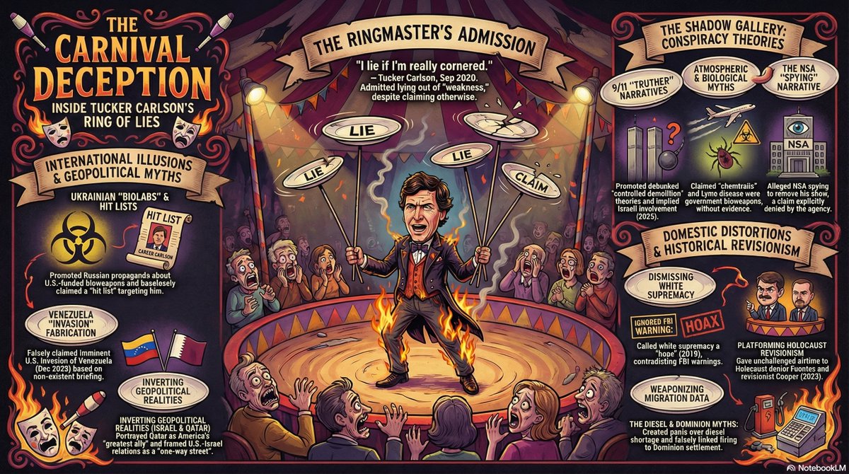 FallacyHunter01's tweet image. Tucker Carlson: Liar, Liar, Pants On Fire