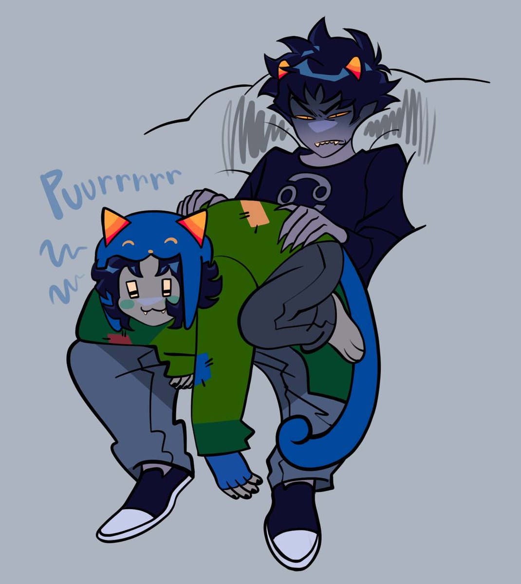 Essti57's tweet image. #homestuck #karkat #nepeta