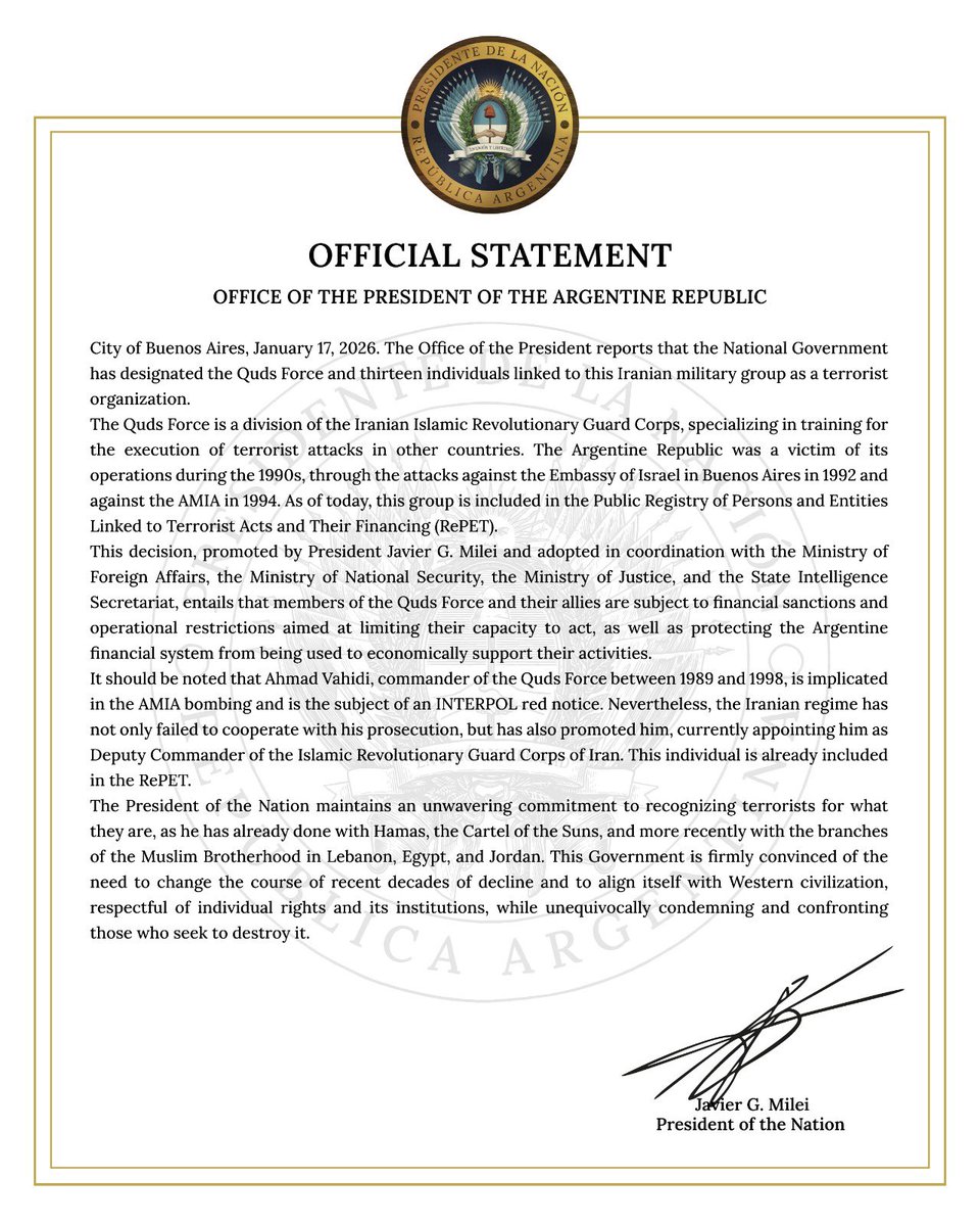 Milei in English - Official Account (@jmilei_english) on Twitter photo 