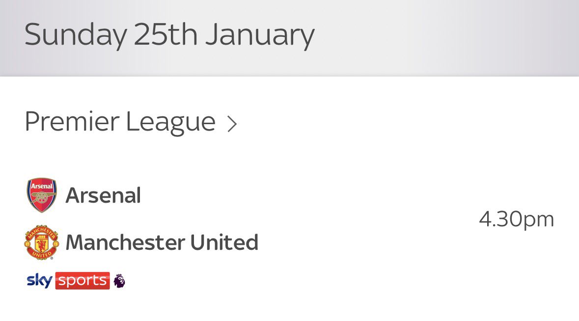 Next on the target List….

#ManchesterUnited