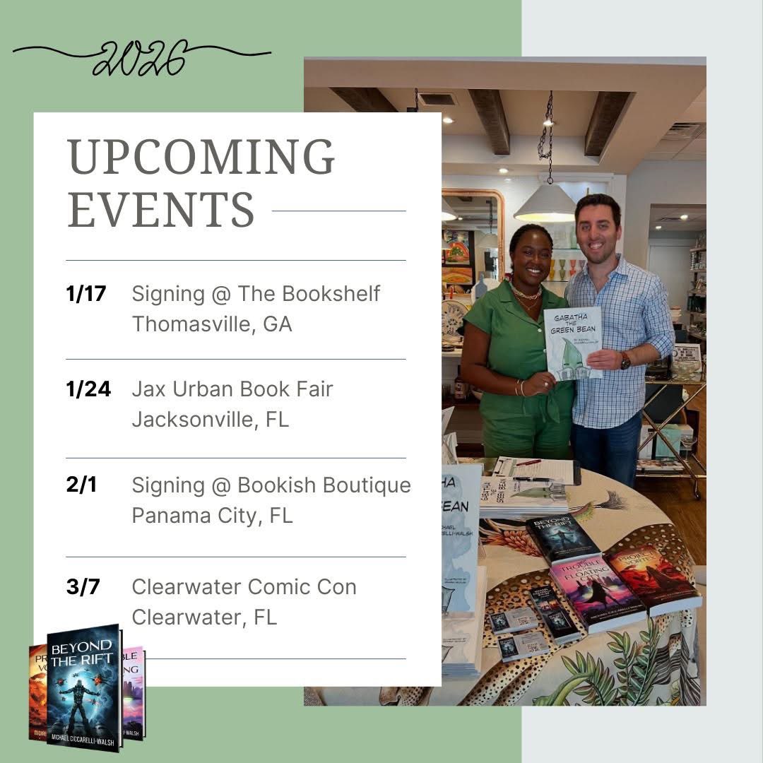 Book signings galore! First one is today in Thomasville, GA. See you there! #WritingCommunity #indieauthor #florida