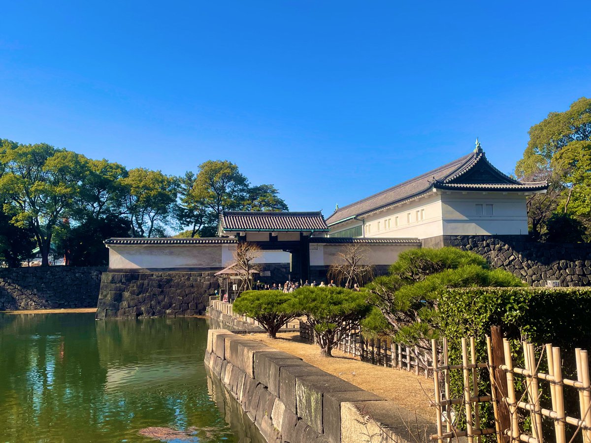 皇居も見れて楽しかったです😊