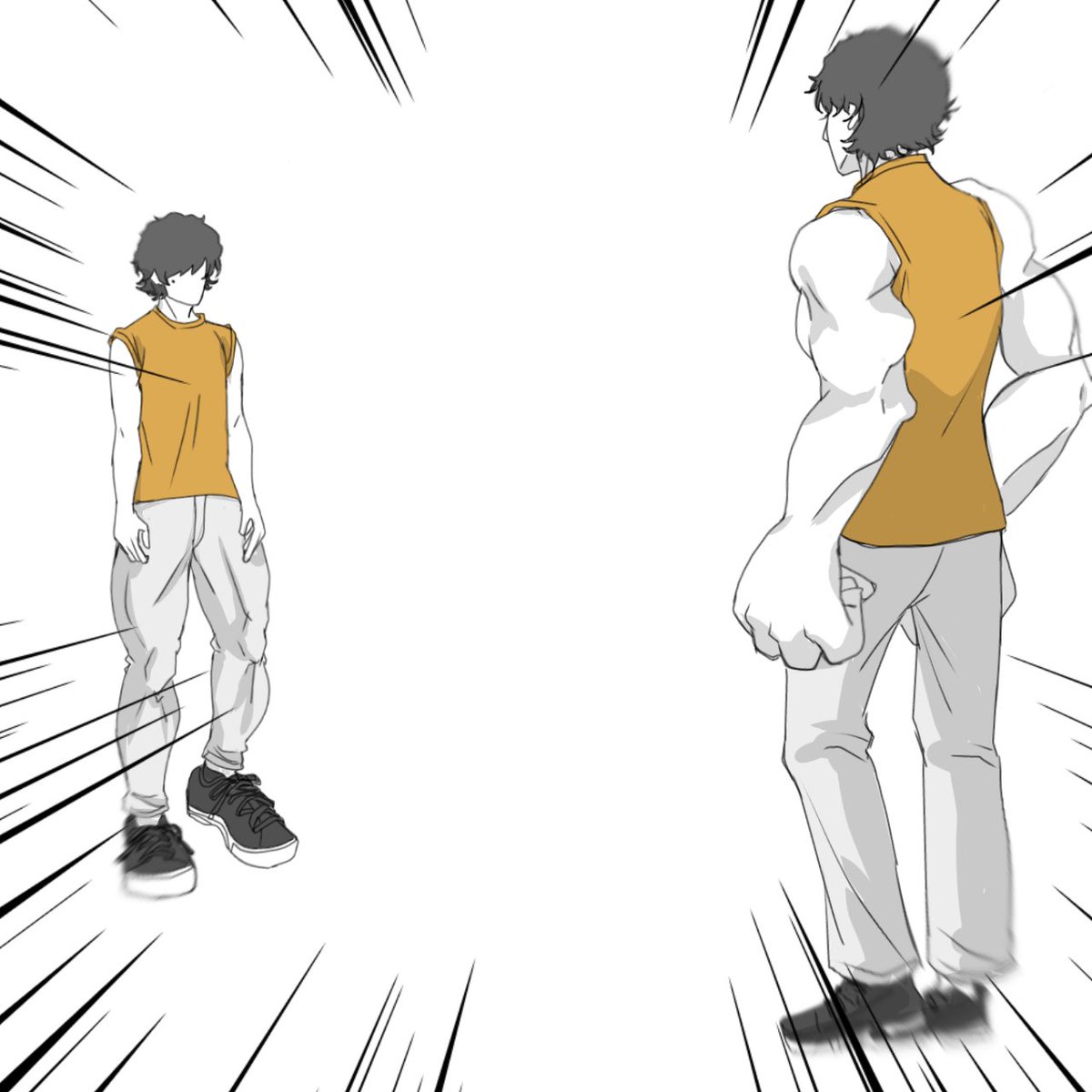 それがいるんだからもう片方もいるよなって思った落書き