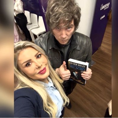 VanyBasualdo's tweet photo. Que Bien, votamos esta vez! @JMilei 💜 https://t.co/jR3RgkSZVo