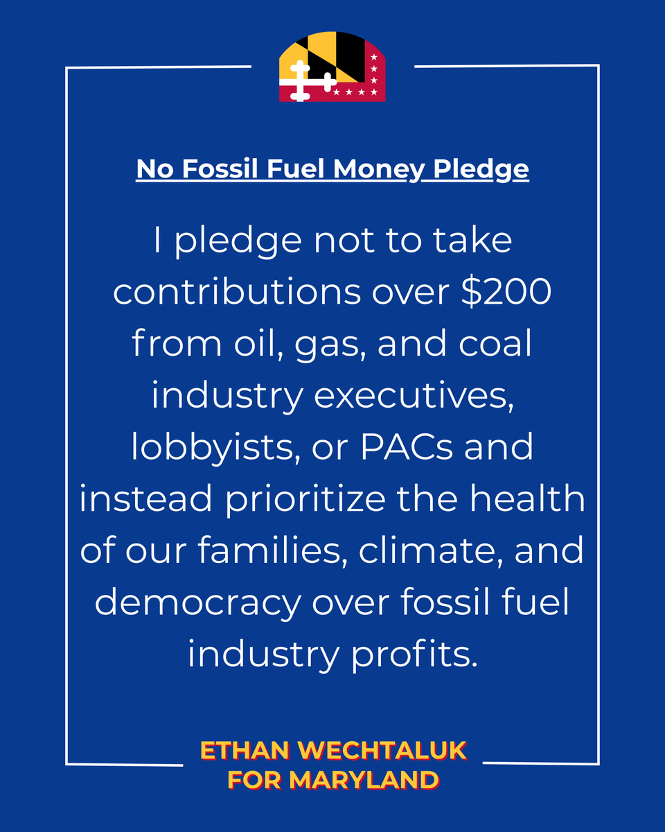 You can’t take fossil fuel money and claim to be serious about the climate crisis. I’m signing the No Fossil Fuel Money pledge because accountability starts with who you refuse to take money from. #NoFossilFuelMoney