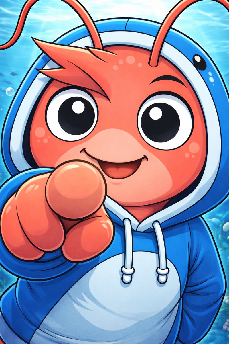 ShrimpyMeme's tweet photo. @TraderEchoX Here for all the crypto shrimps trying to make it in the space.

Hoodie on https://t.co/s73sWJ9n9n
