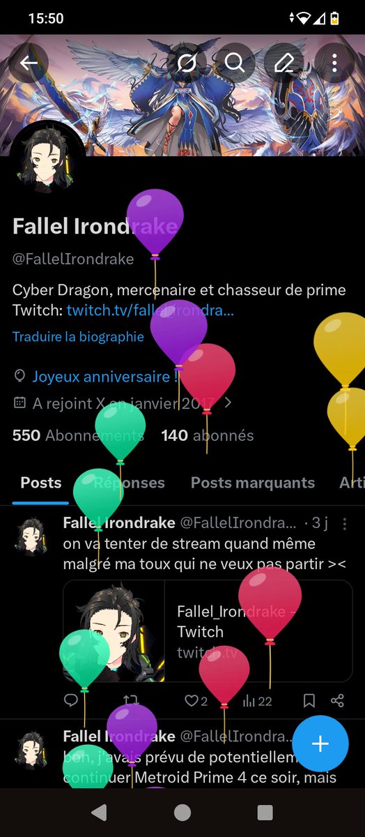 FallelIrondrake's tweet image. Ballons :')
