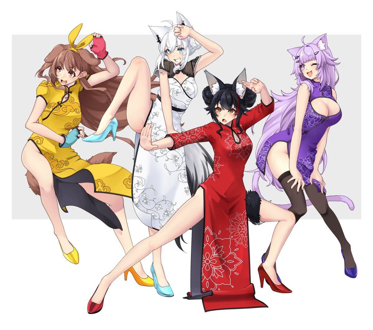 イー・アル・ゲーマーズ
#絵フブキ #みおーん絵 #絵かゆ #できたてころね 