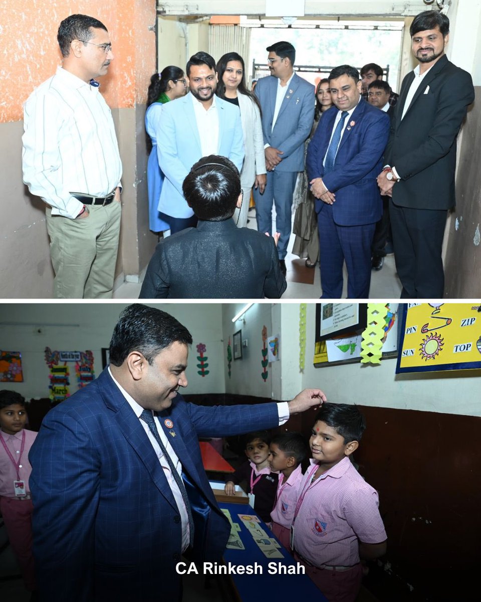 ca_rinkesh's tweet photo. Delighted to inaugurate the #LittleWonderCarnival 2026 at D.P. High School alongside CA. (Dr.) Fenil Shah! 🎀

A proud moment to unveil *Ahmedabad’s First Accounting Museum*. 📊🏛️ Incredible effort by 1000+ students to make learning fun!

#Education #Ahmedabad #ICAI #FutureCAs https://t.co/1QlVihDL18