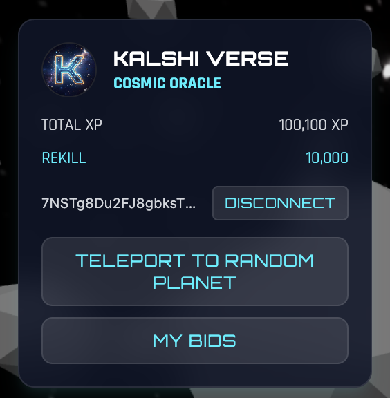 xaitoshi_'s tweet photo. The weekends are in but we are still shipping: 
@kalshiverse can now detect the amount of $REKILL you hold. 

Holding $REKILL gives you 2X XP Boost! 

Trade on @Kalshi with Kalshiverse today! https://t.co/Wl11PPNG69