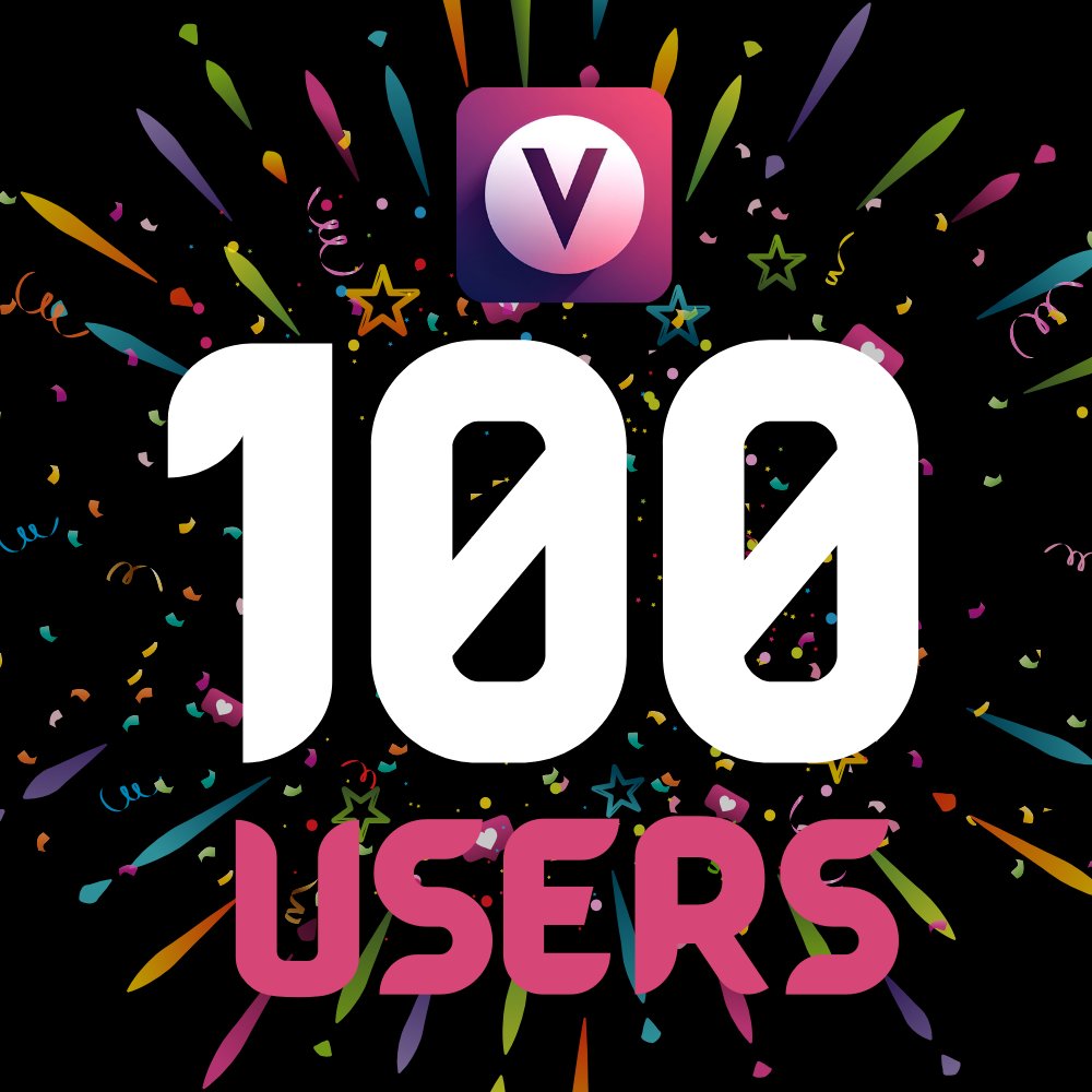 VotapLtd's tweet photo. 🎉 100 USERS. THANK YOU. 🎉
We’ve officially crossed 100 users on #Votap — and this milestone belongs entirely to our earliest supporters.
You downloaded the app when it was new
You voted when there weren’t many others
You gave us the first real signals that this idea matters
That early trust means everything.
This is still just the beginning, but it’s a meaningful one.
The engine is running. The momentum is real.
🚀 Next stop: 1,000,000 users.
If you haven’t joined yet and want to be part of what we’re building:
👉 https://t.co/ApaSrCKBgr
Thank you for helping us get here!
