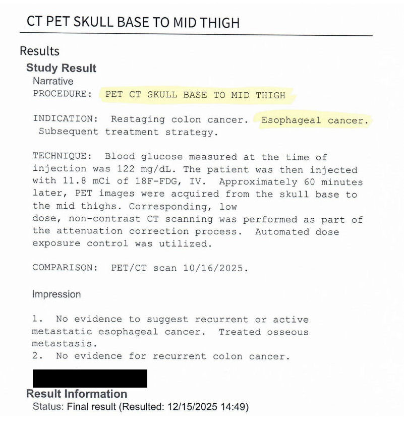 MakisMedicine's tweet image. NEW ARTICLE: IVERMECTIN and FENBENDAZOLE Testimonial - 71 year old Texas man with Stage 4 Esophageal Cancer reports after 4 months - Oncologist told him he was terminal, now he is Cancer Free!

Another Oncologist proven wrong!! 😃

STORY:
71 year old Texas man with Stage 4…