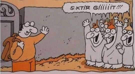 Ben gidersem ülke batar....