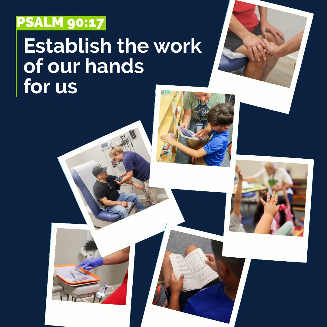 multiplyNB's tweet photo. "May the favor of the Lord our God rest on us;
    establish the work of our hands for us—
    yes, establish the work of our hands."
Psalm 90:17 (NIV) https://t.co/ebipnFlMAS