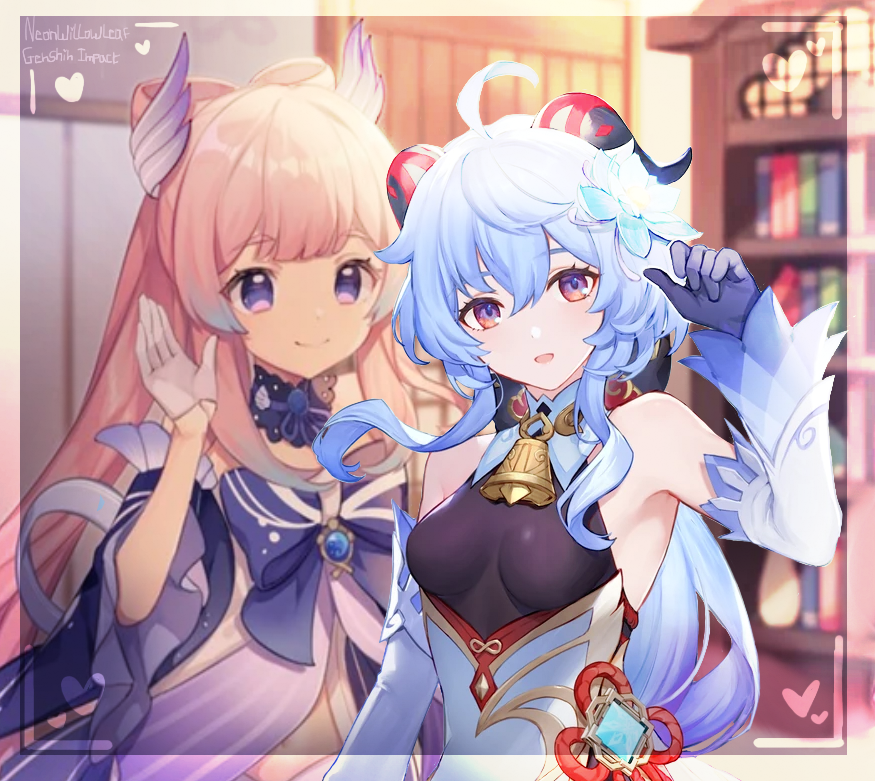 #kokoyu #ganyu #kokomi #GenshinImpact