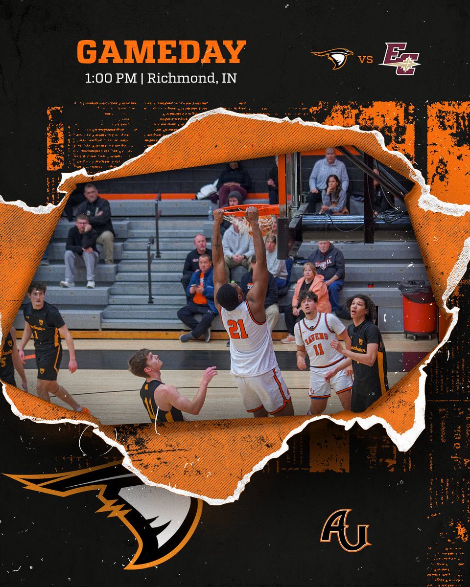 AURavensMBB's tweet image. It’s GAMEDAY!!

🆚: Earlham College
⏰: 1:00 PM
📍: Richmond, IN