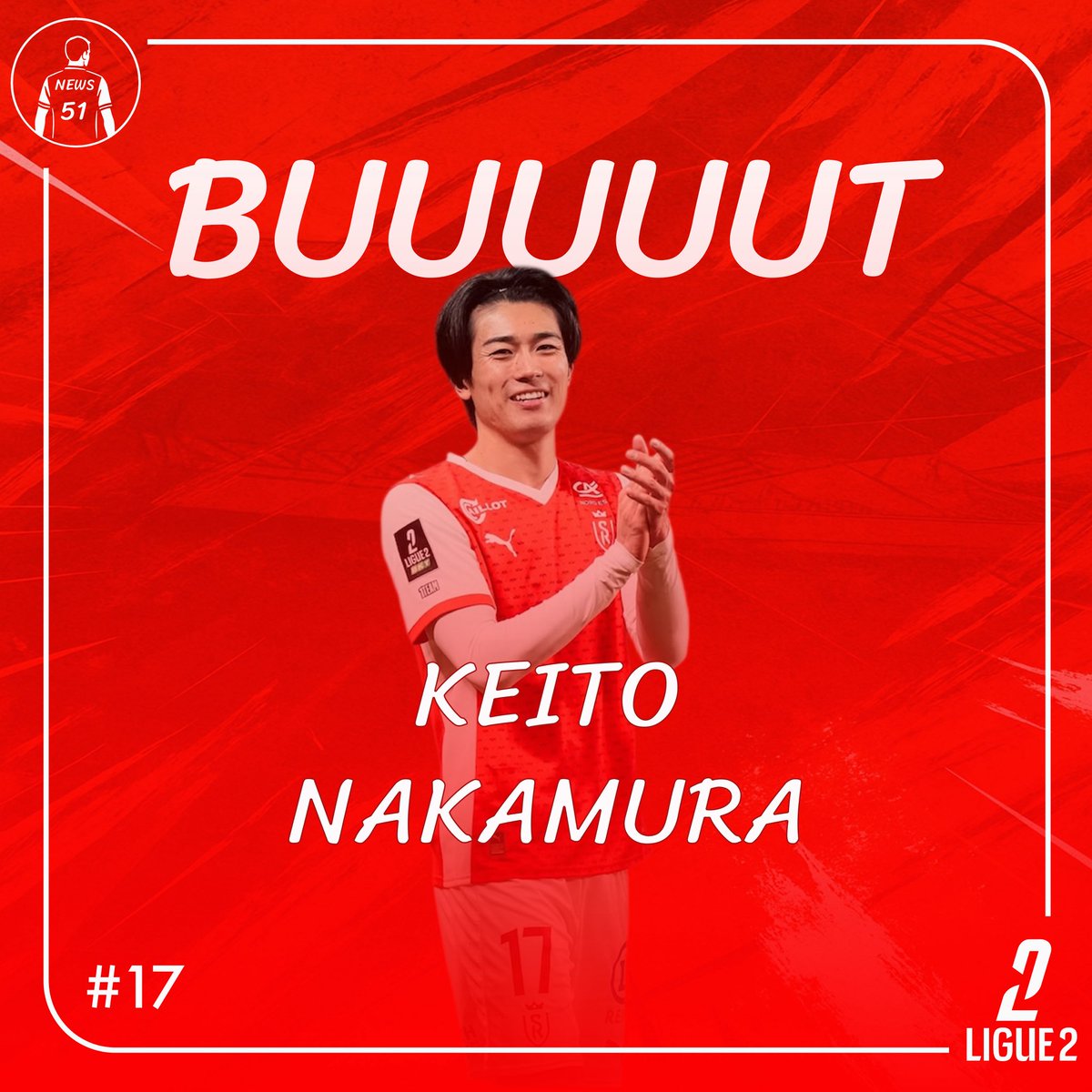 90+4’ Nakamura réduit le score: 2-1 ⚽️🔴⚪️