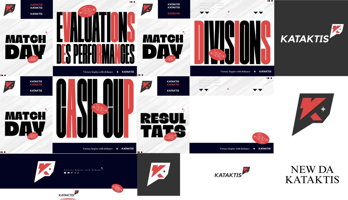 KataktisS's tweet image. 🎨 • Le travail est maintenant terminé et nous sommes fiers de vous annoncer notre nouveau visage !

- Un grand merci à @BDH_graphic pour le travail et le rendu !

✨• 2026 sera notre année et elle ne fait que commencer ! Alors, préparez-vous à l'impact !

#KTKWIN ❤️🖤