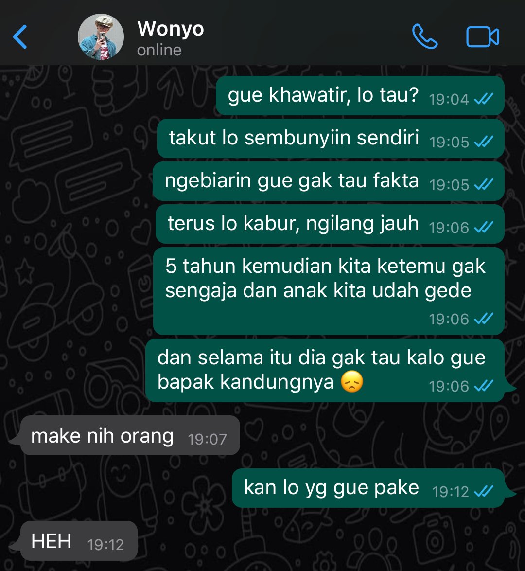 mwiothic's tweet image. minwon few tweets au
ㅡ ; kalau kita dinikahin?

© mwiothic