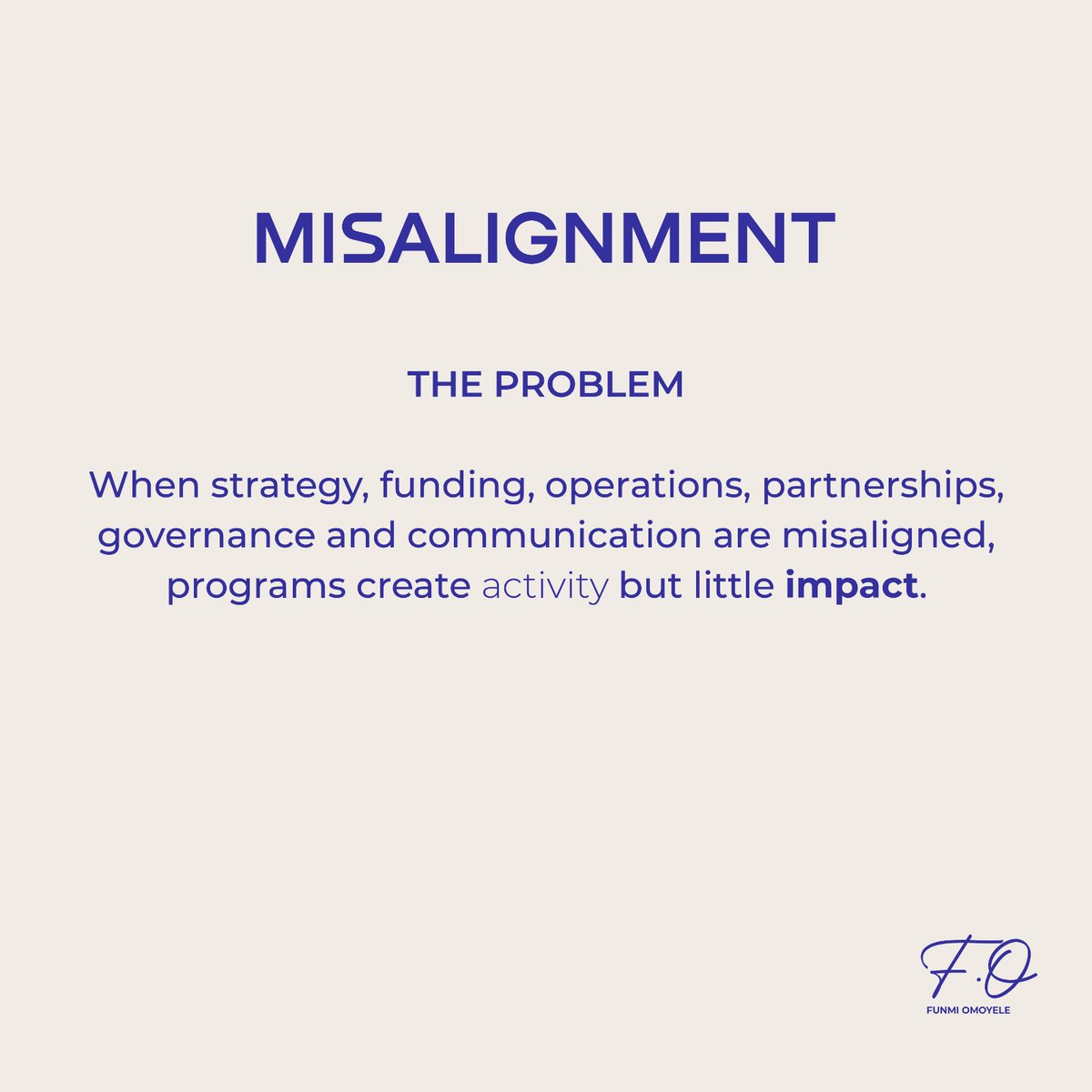 funmi_omoyele's tweet photo. Are we designing programs for visibility or for value?

When programs are treated as systems, impact becomes intentional, measurable, and durable.

What has alignment (or misalignment) taught you in your work?

#funmiomoyele #stakeholdermanagement #programdelivery #execution https://t.co/C3qknLKZQh