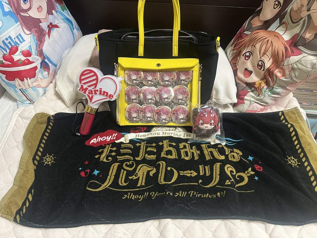 ホロライブ 3期生痛バ 明日の3期生ライブはホロウィッチの船長の痛バで行きます‼️こんな痛バ